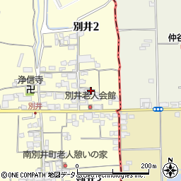 大阪府富田林市別井2丁目8周辺の地図