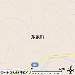 三重県松阪市茅原町周辺の地図