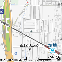 奈良県橿原市東坊城町80-43周辺の地図