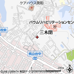 大阪府堺市南区三木閉116周辺の地図