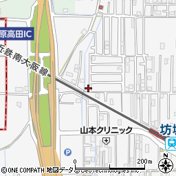 奈良県橿原市東坊城町80-98周辺の地図