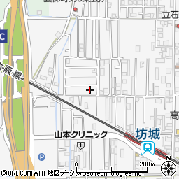 奈良県橿原市東坊城町80-5周辺の地図