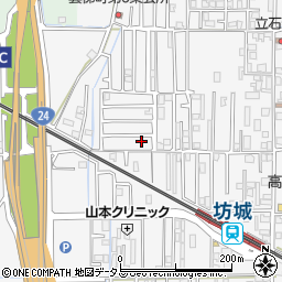 奈良県橿原市東坊城町80-5周辺の地図