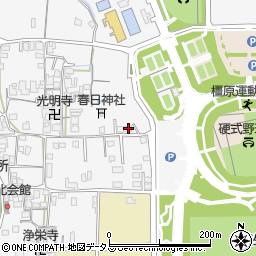 奈良県橿原市東坊城町669-3周辺の地図