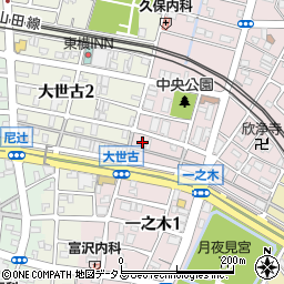 有限会社西勝呉服店周辺の地図