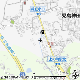 岡山県倉敷市児島稗田町304周辺の地図