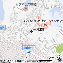 大阪府堺市南区三木閉118周辺の地図