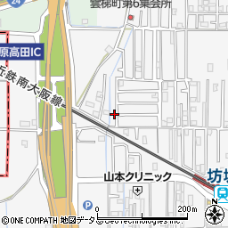 奈良県橿原市東坊城町80-96周辺の地図