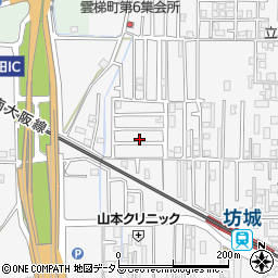 奈良県橿原市東坊城町80-17周辺の地図