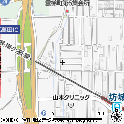 奈良県橿原市東坊城町80-58周辺の地図