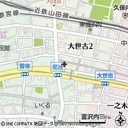三崎屋センター　新道店周辺の地図