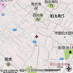 伊藤タイル倉庫周辺の地図