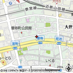 セブンイレブン伊勢市曽祢２丁目店周辺の地図