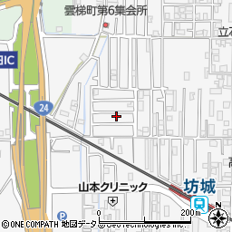 奈良県橿原市東坊城町80-61周辺の地図