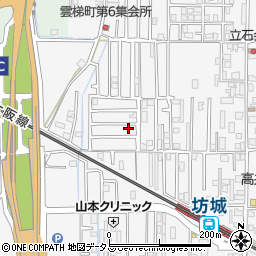 奈良県橿原市東坊城町80-22周辺の地図
