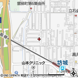 奈良県橿原市東坊城町80-21周辺の地図