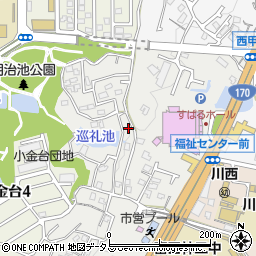 大阪府富田林市桜ケ丘町7-3周辺の地図