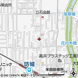 奈良県橿原市東坊城町101周辺の地図