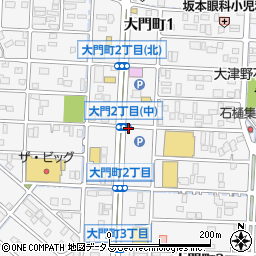 広島県福山市大門町2丁目周辺の地図