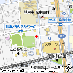 マックハウス福山蔵王店周辺の地図