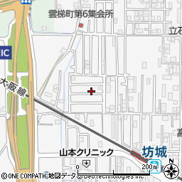 奈良県橿原市東坊城町80-27周辺の地図