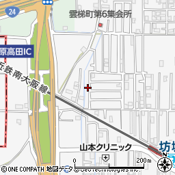 奈良県橿原市東坊城町80-92周辺の地図
