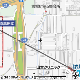 奈良県橿原市東坊城町80-92周辺の地図