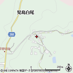 岡山県倉敷市児島白尾1286周辺の地図