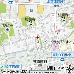 広島県福山市吉津町3-9周辺の地図