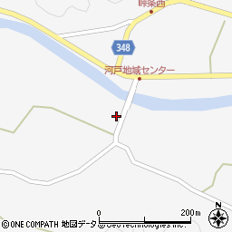 広島県東広島市河内町河戸1761周辺の地図