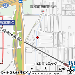 奈良県橿原市東坊城町80-93周辺の地図