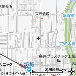 奈良県橿原市東坊城町101-8周辺の地図