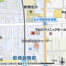 奈良県市町村会館周辺の地図