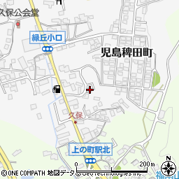 岡山県倉敷市児島稗田町44周辺の地図