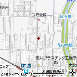 前口自動車整備工場周辺の地図