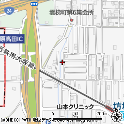 奈良県橿原市東坊城町80-94周辺の地図