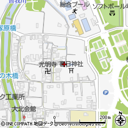 奈良県橿原市東坊城町754周辺の地図
