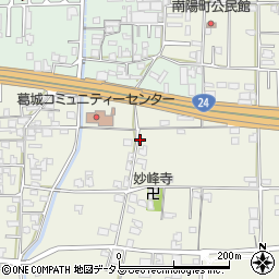 奈良県大和高田市曽大根周辺の地図