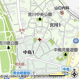前田美容院周辺の地図