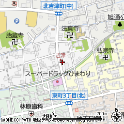 福山バレエアカデミー周辺の地図