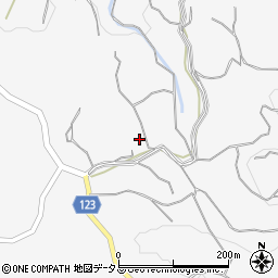 兵庫県淡路市生田畑250周辺の地図