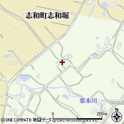 広島県東広島市志和町志和西2585周辺の地図