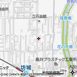 金橋郵便局周辺の地図