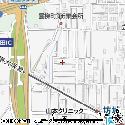 奈良県橿原市東坊城町80-36周辺の地図
