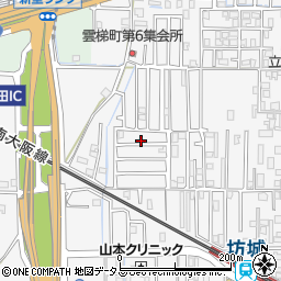 奈良県橿原市東坊城町80-34周辺の地図