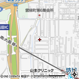 奈良県橿原市東坊城町80-37周辺の地図
