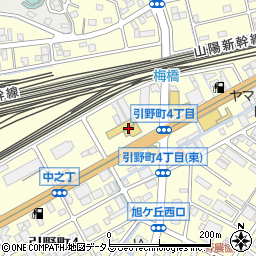 トヨタカローラ広島福山東店周辺の地図