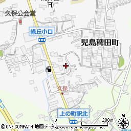 岡山県倉敷市児島稗田町50周辺の地図