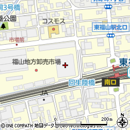 島田商店　市場営業所周辺の地図
