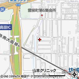 奈良県橿原市東坊城町80-40周辺の地図